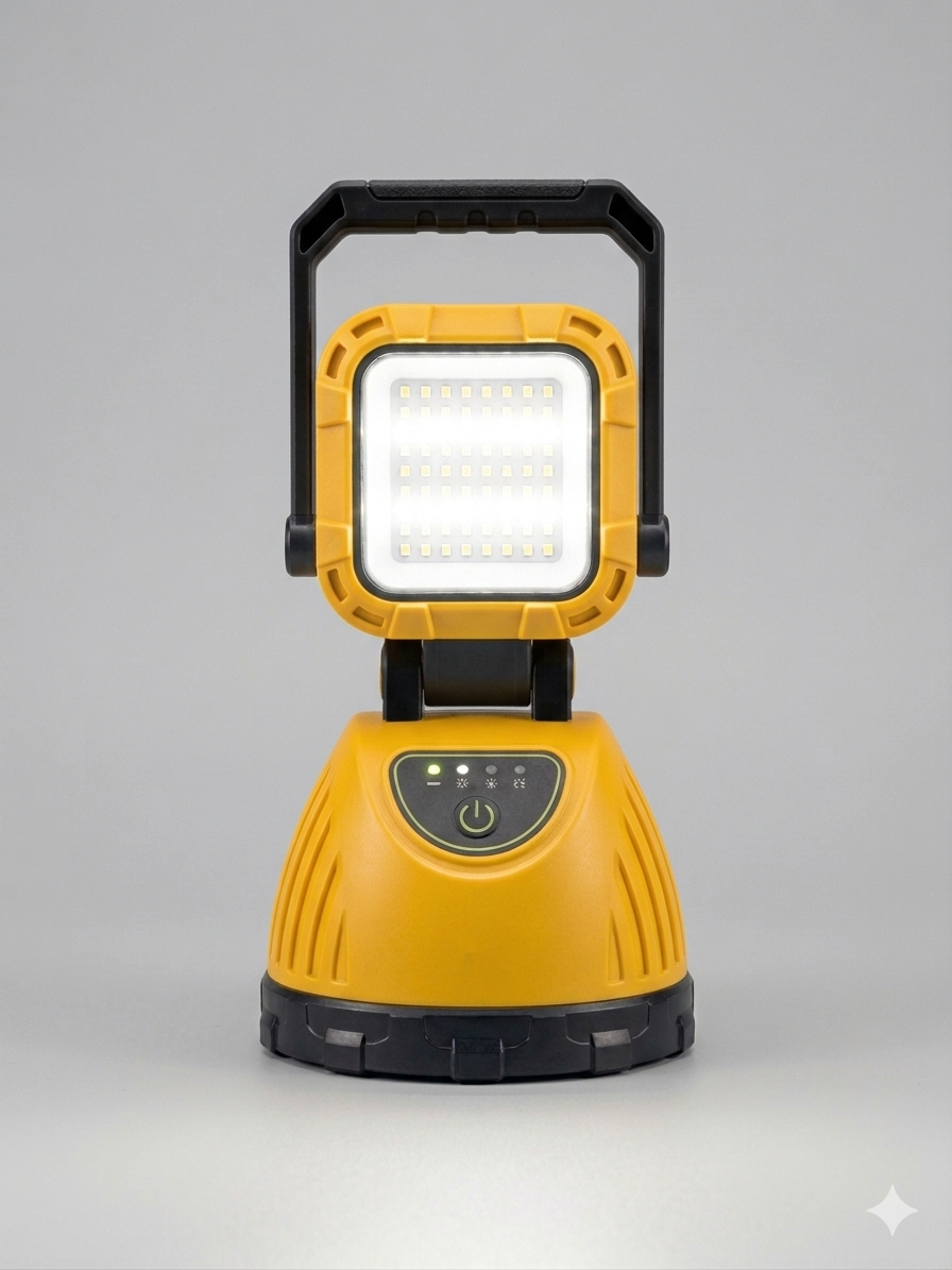 Linterna Para Camping Carga Solar Y Usb